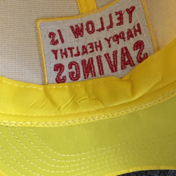 WFM Yellow Is Happy Healthy Savings spapback hat 🧢 - Picture 17 of 17